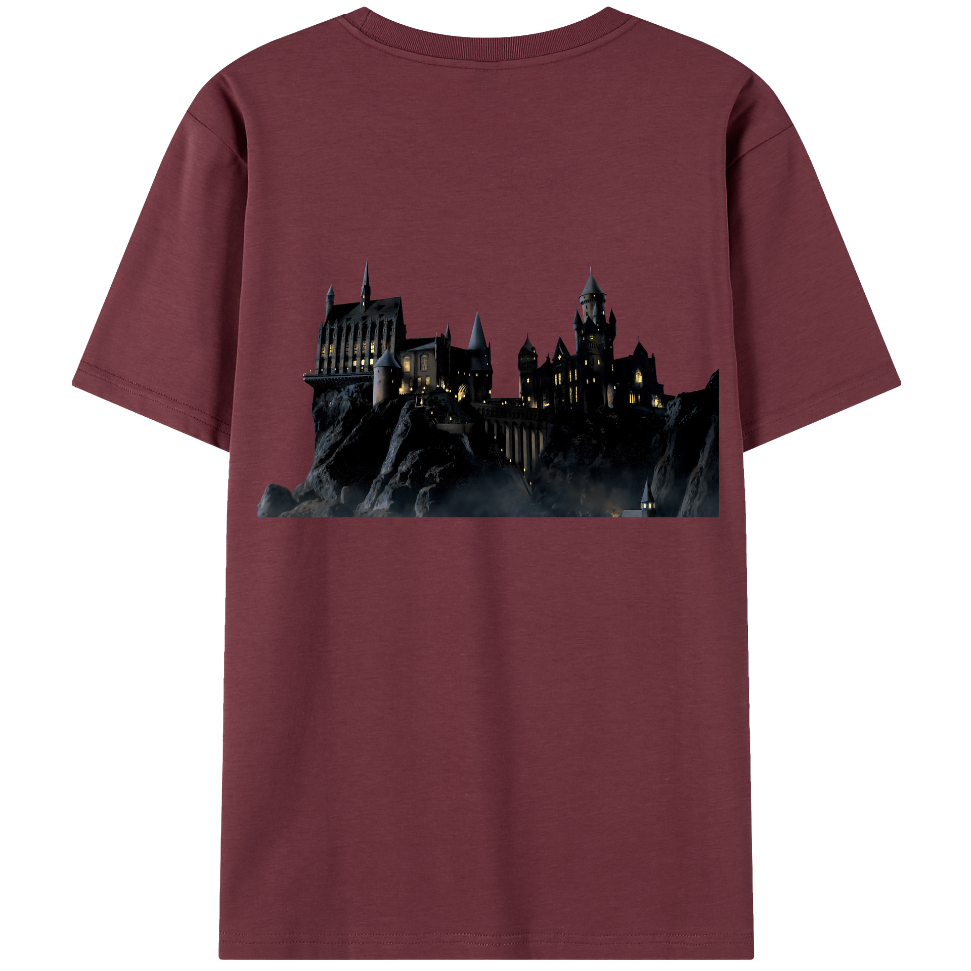 （画像用） Harry Potter ハリー・ポッターシリーズ 綿100％半袖Tシャツ（背面プリント）
